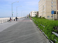 Rockaway Beach boardwalk